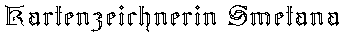 Kartenzeichnerin Smetana